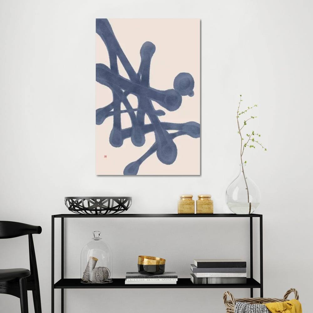 Crystallization Printstyle Mixed Media Canvas Art N595902