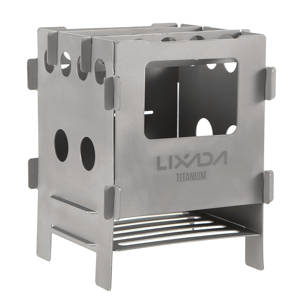Titanium Folding Wood Pocket Camping Stove W612