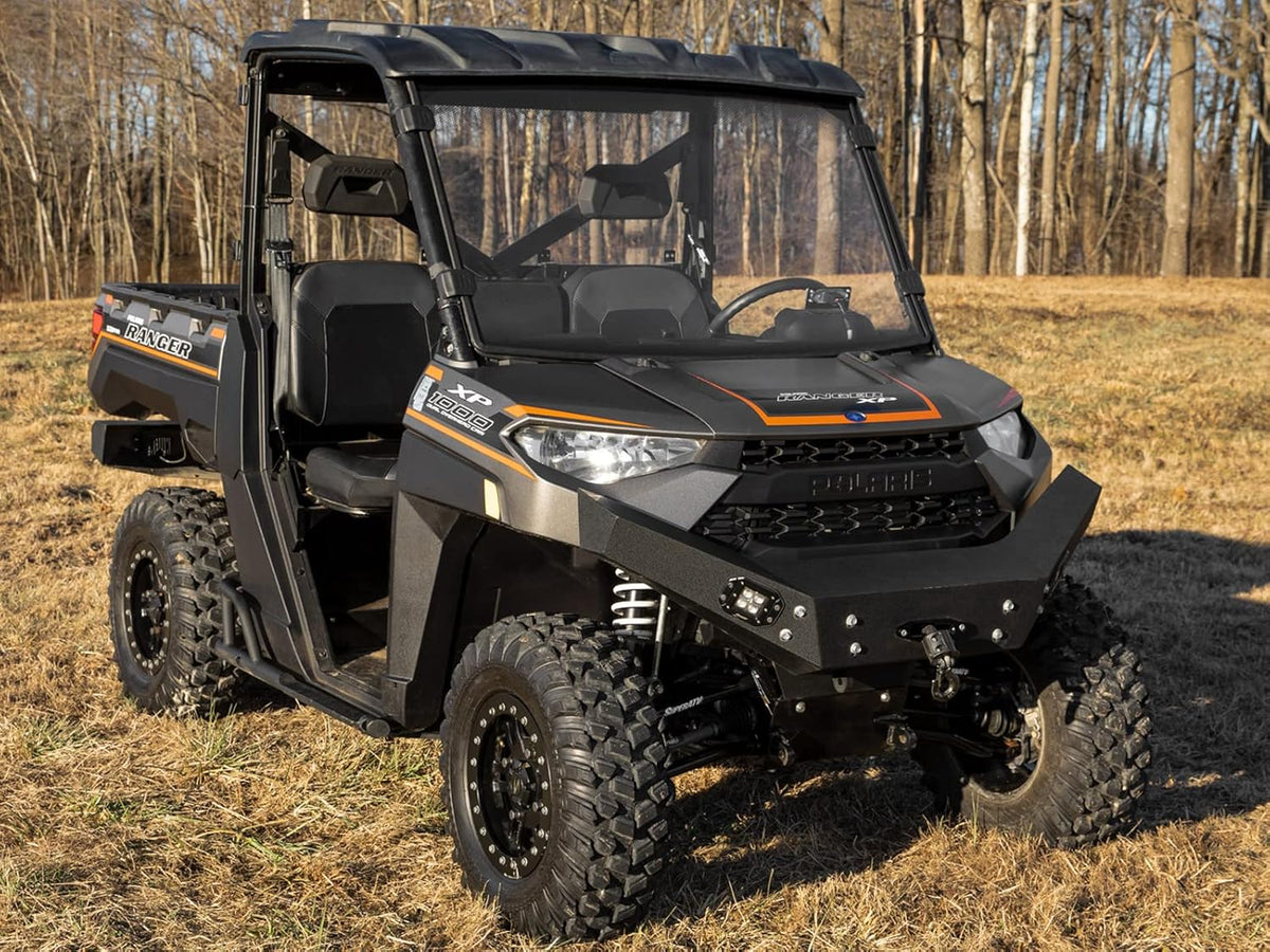 Clear Scratch Resistant Full Windshield for Polaris Ranger XP 1000 / Crew E986027