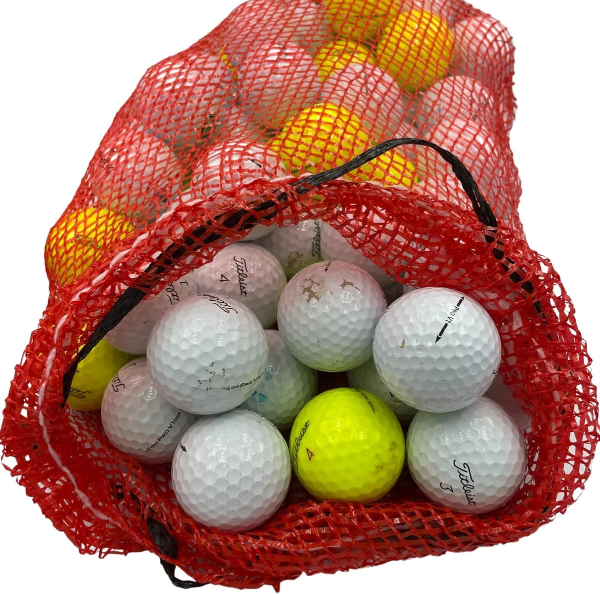 Recycled Golf Balls in Mesh Bag Z6228