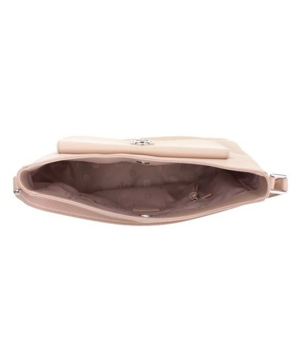 Leather Slouchy Hobo Bag U569