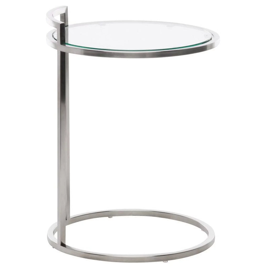 Round Glass Top End Table Set of 2 Z680798