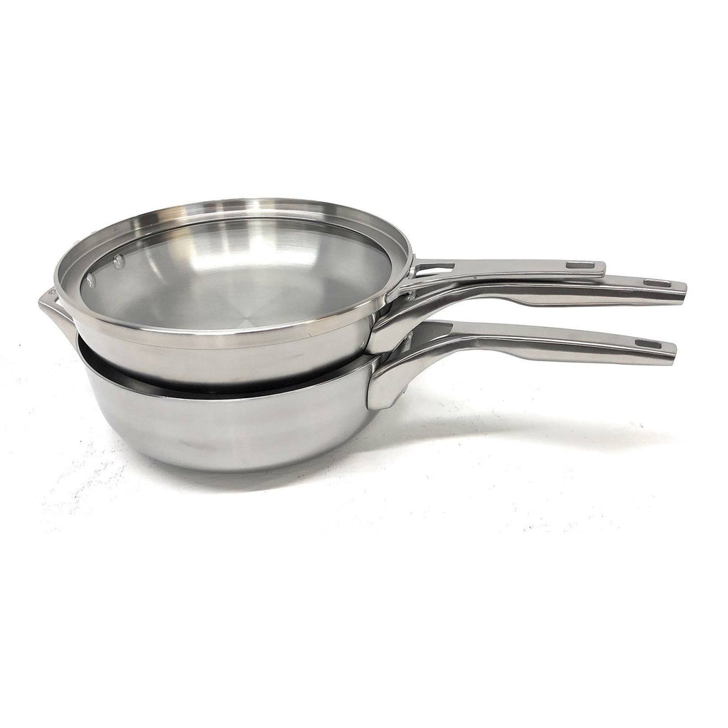 Stainless Steel 3 Piece Stack Cookware Set J3352