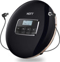 Portable CD Player with LCD Display Anti-Skip Black D519016