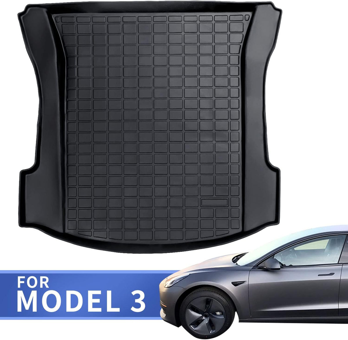 Trunk Mat Cargo Liner 3PCS TPE Q704