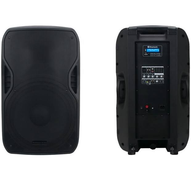 Rechargeable 2-Way Powered PA Speaker with Bluetooth L342385