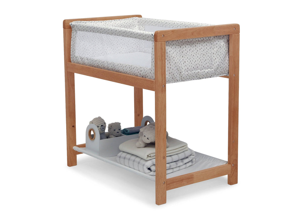 Portable Wood Bassinet Sleeper Crib S80443