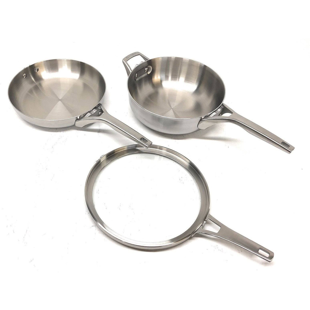 Stainless Steel 3 Piece Stack Cookware Set J3352
