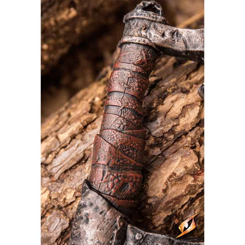 Leather Orc Cleaver W5155