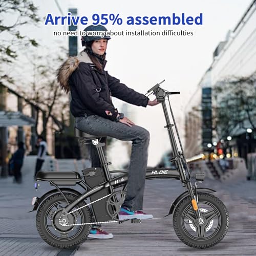 14" 400W 48V12AH Folding Electric Bike R432
