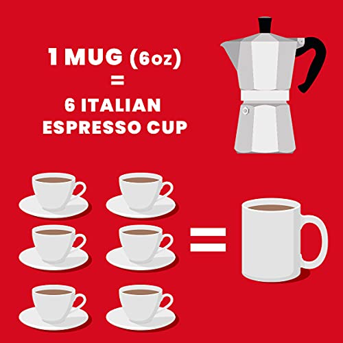 Silver Aluminium Moka Pot 1 Cup J376405