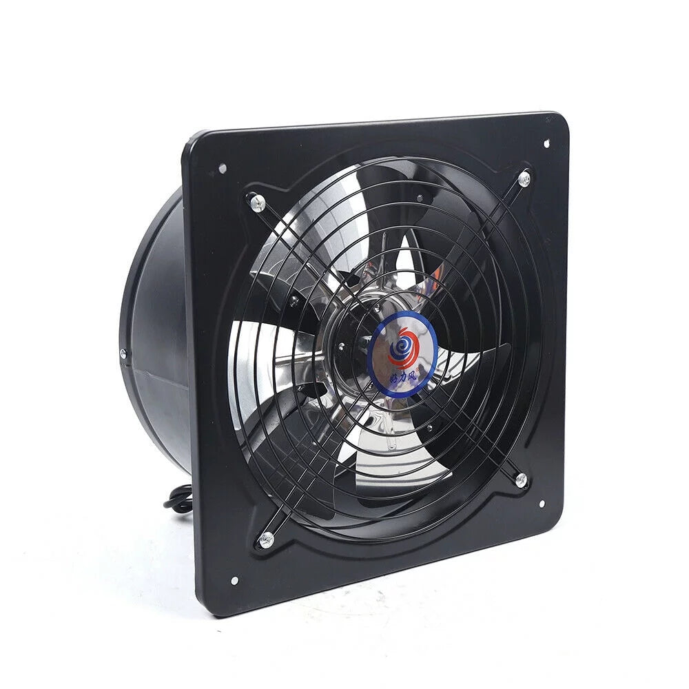 12" Wall Mounted Kitchen Bathroom Exhaust Fan U54349