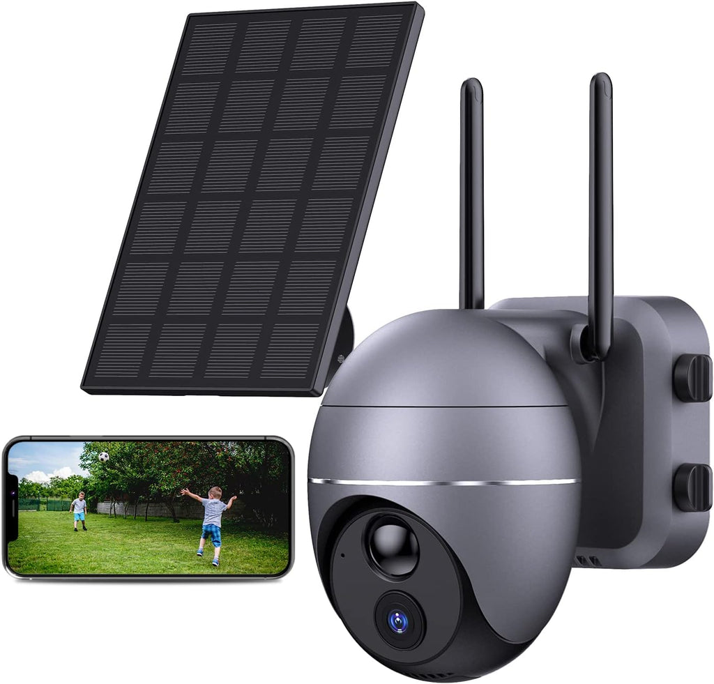 1080P Solar Powered Wireless Outdoor Security Camera Y9385