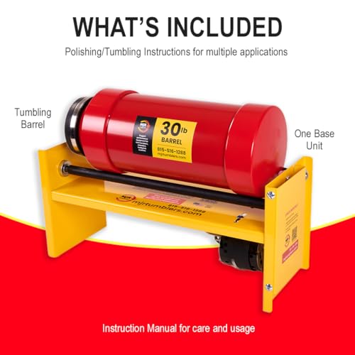 40 lb Rock Tumbler Polisher Machine L55569