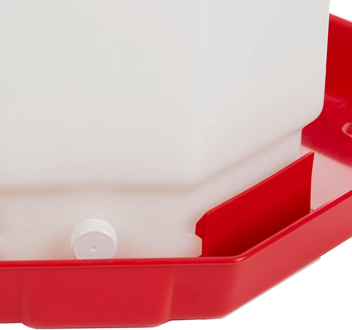 Red 7 Gallon Hanging Automatic Poultry Waterer F46257