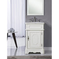 Bathroom Vanity Cabinet Set with Marble Top Q580534