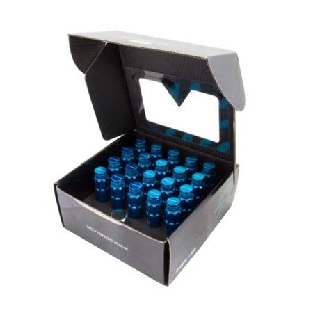 Blue Steel Lug Nut Set 21 Piece Q44975