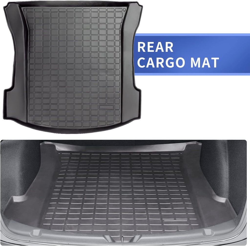 Trunk Mat Cargo Liner 3PCS TPE Q704