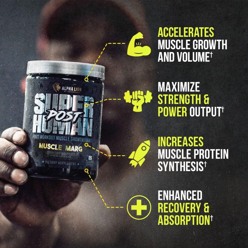 Superhuman Pre Workout Powder & Post Workout Recovery Bundle J269642