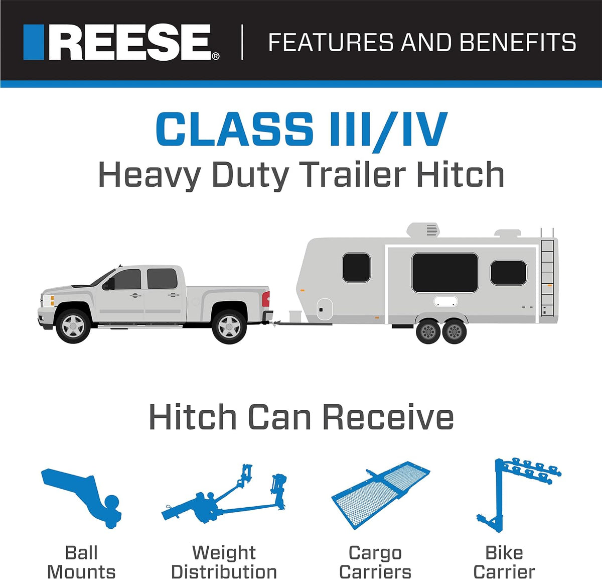 Class III Trailer Hitch 2 in. Receiver G84394