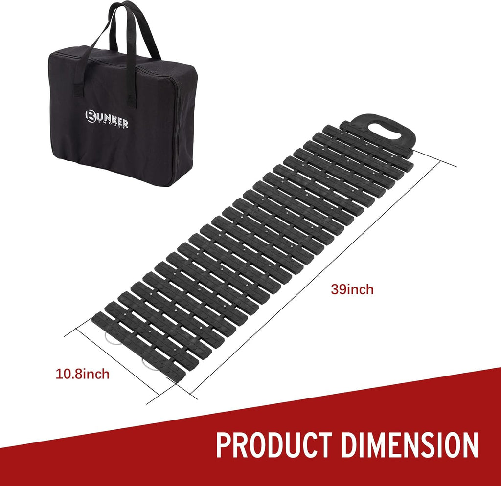Tire Traction Mats 2 Pack with Bag Gloves L97545