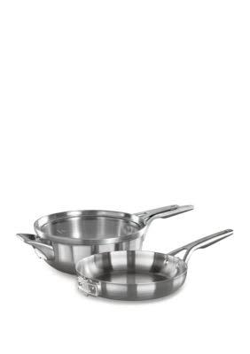 Stainless Steel 3 Piece Stack Cookware Set J3352
