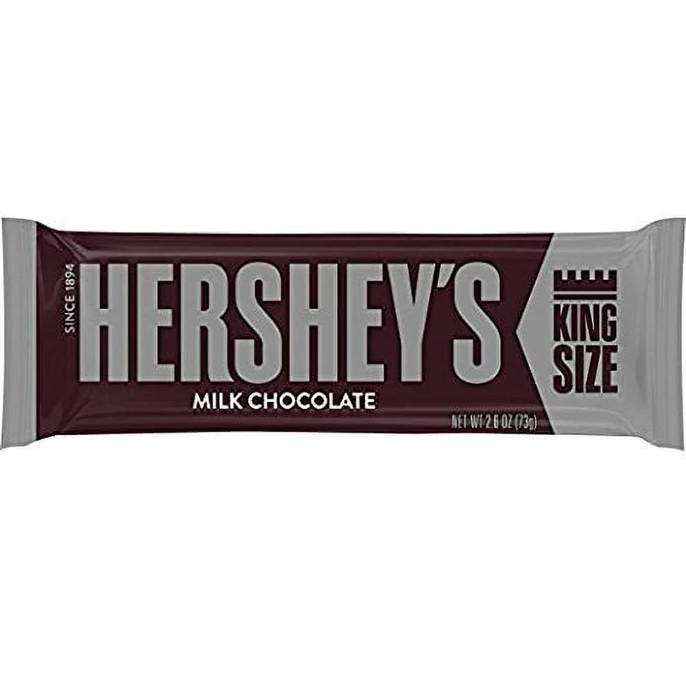 King Size Chocolate Candy Bars (Pack of 18) S688318