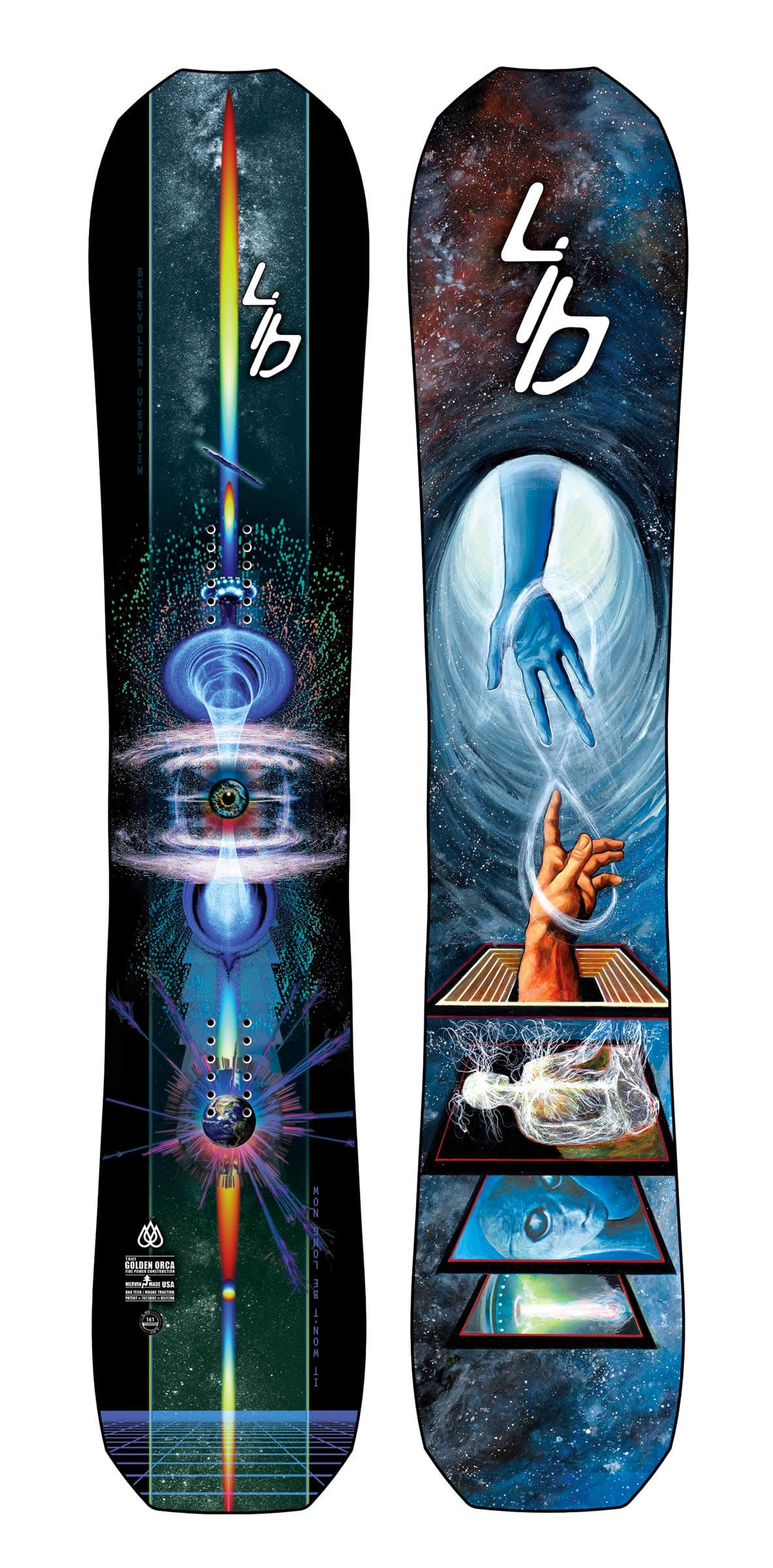 Golden Orca Snowboard D6512