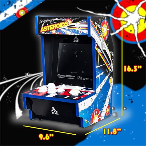 4 Games 8" Liquid Crystal Screen Mini Cabinet Countertop Console Q26128