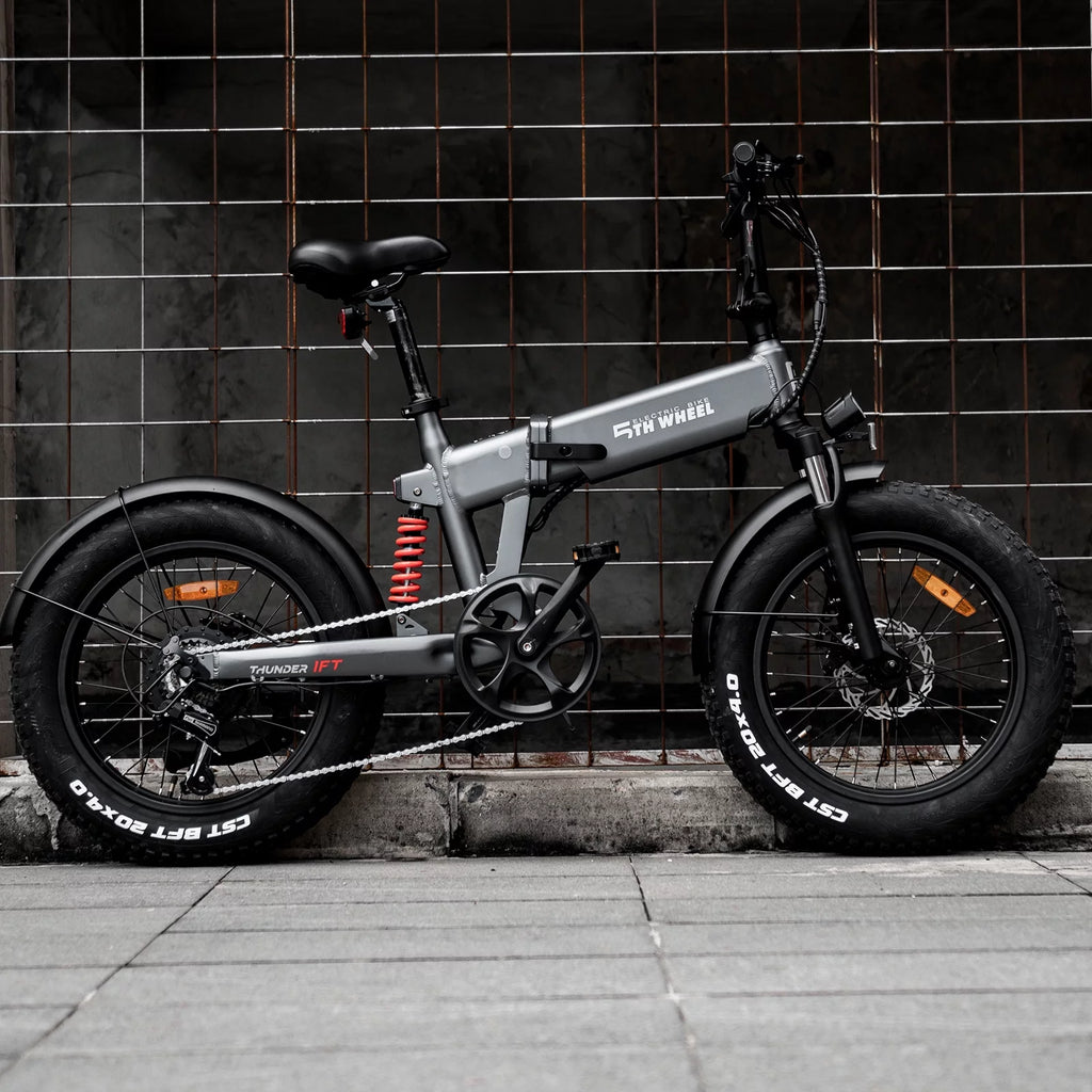48V 10.5Ah Removable Battery 500W Motor Foldable Fat Tire Electric Bike H235
