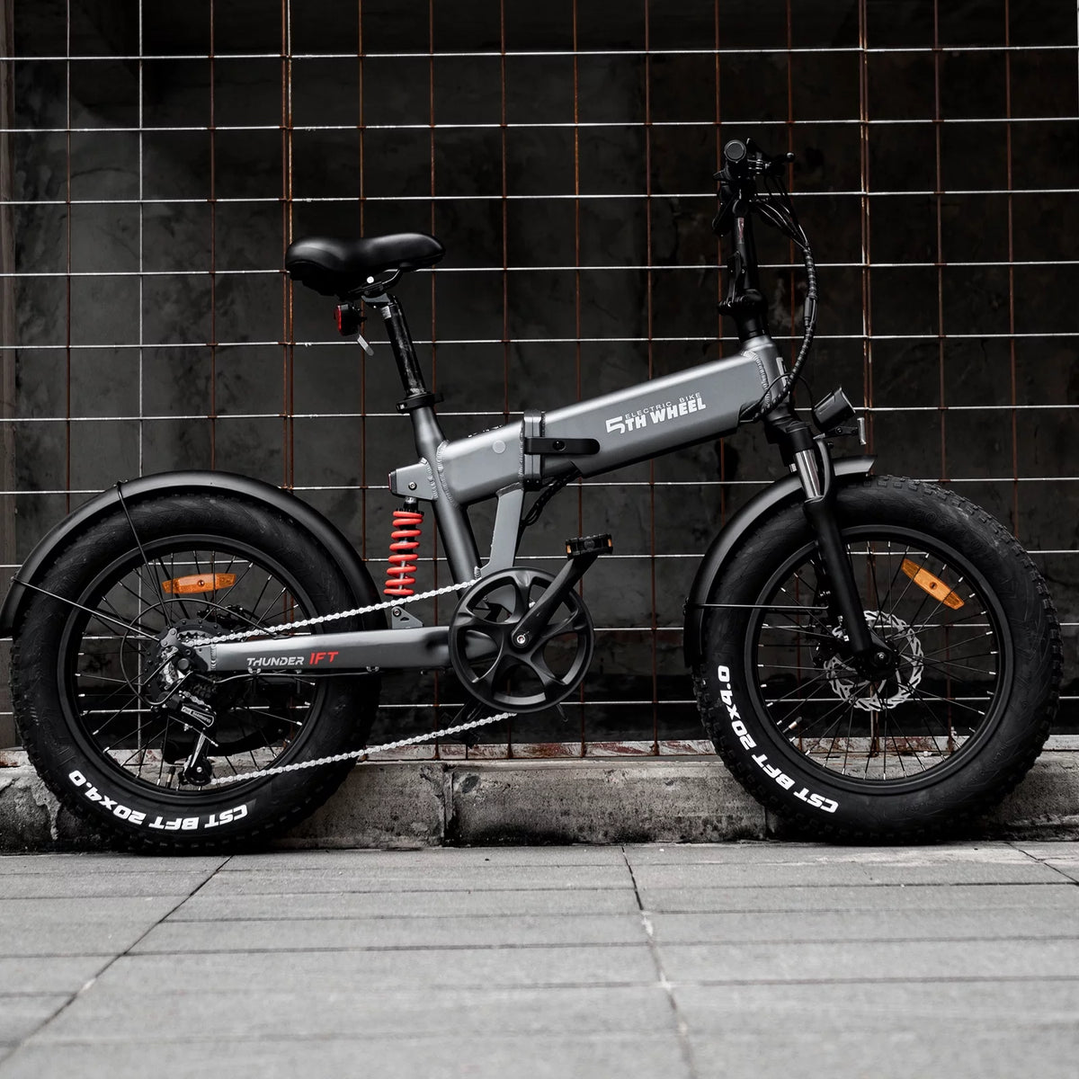 48V 10.5Ah Removable Battery 500W Motor Foldable Fat Tire Electric Bike H235