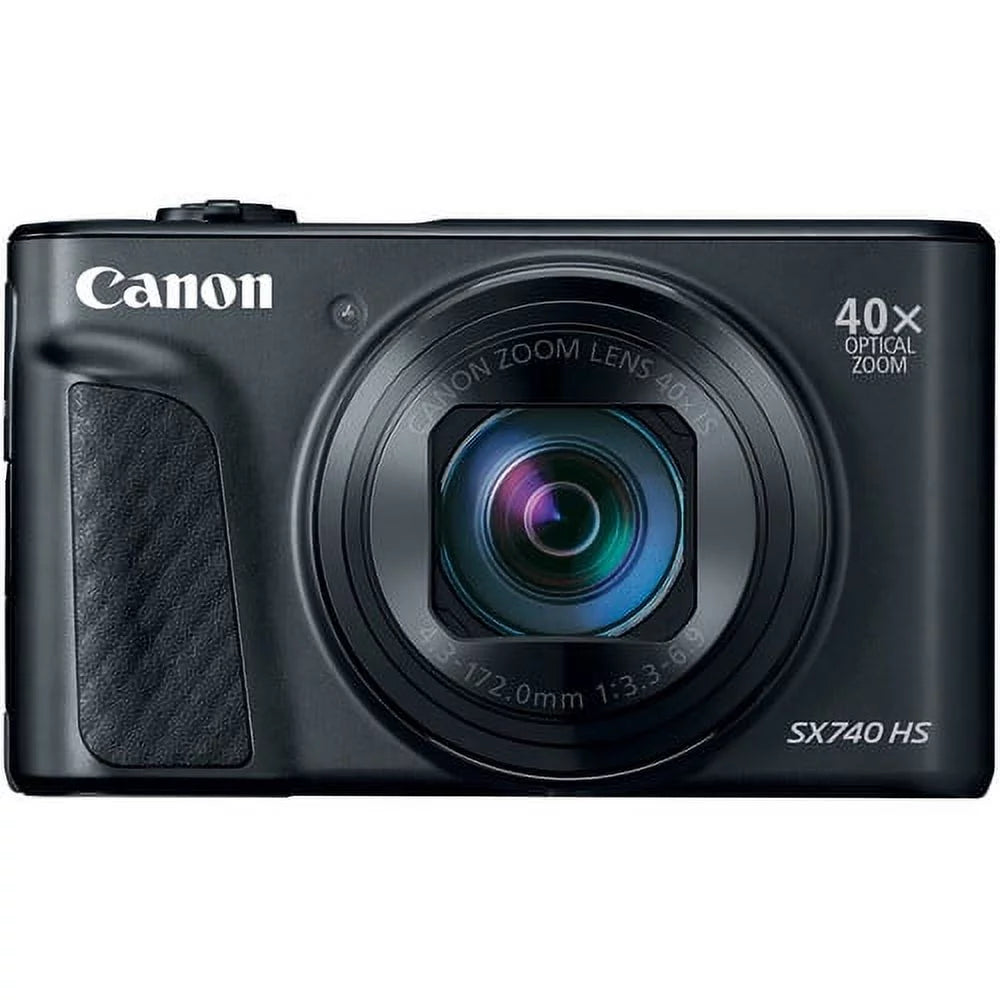 Black Digital Camera with 64 GB Memory Card R19566