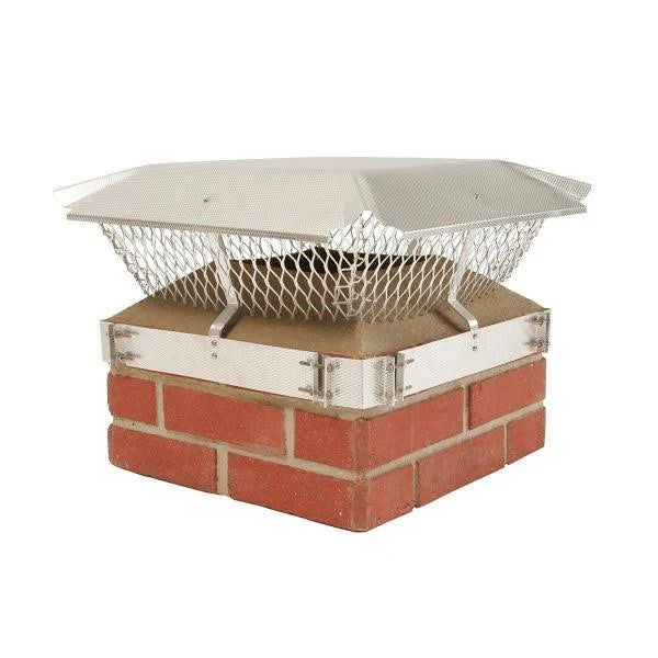 21 x 21 Aluminum Single Flue Chimney Cap N421691