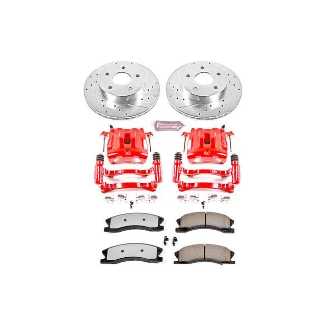 Front Z36 Truck & Tow Brake Kit with Calipers D1084