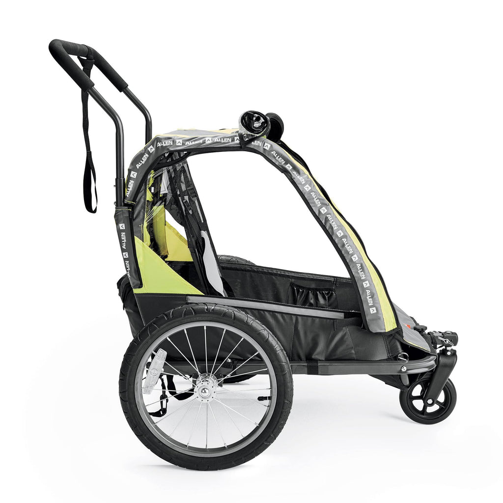 2-Child Bicycle Trailer and Stroller, Orange E36441