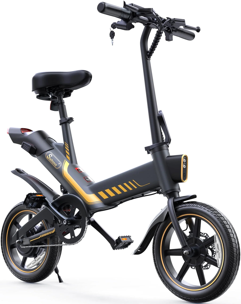 14'' Folding Electric Bike with Removable 36V Lithium-Ion Battery G8312