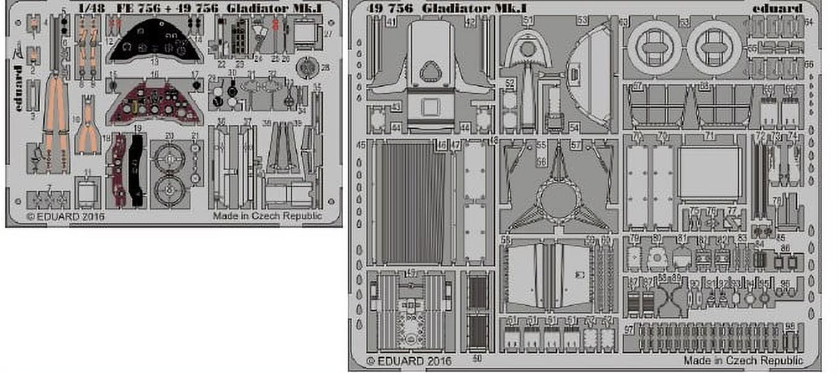 1/48 Aircraft Gladiator Mk I (Painted) A1909
