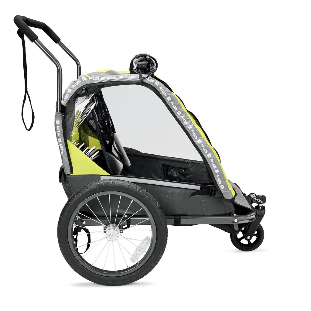 2-Child Bicycle Trailer and Stroller, Orange E36441