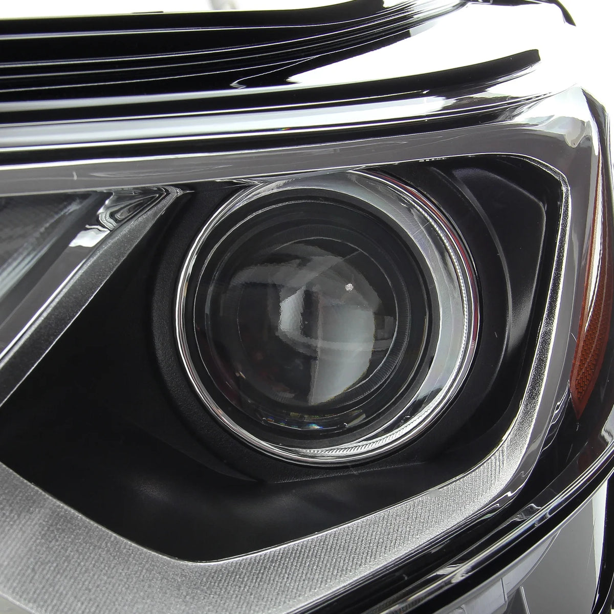 Chrome LED DRL Headlight Driver Left Side S91124