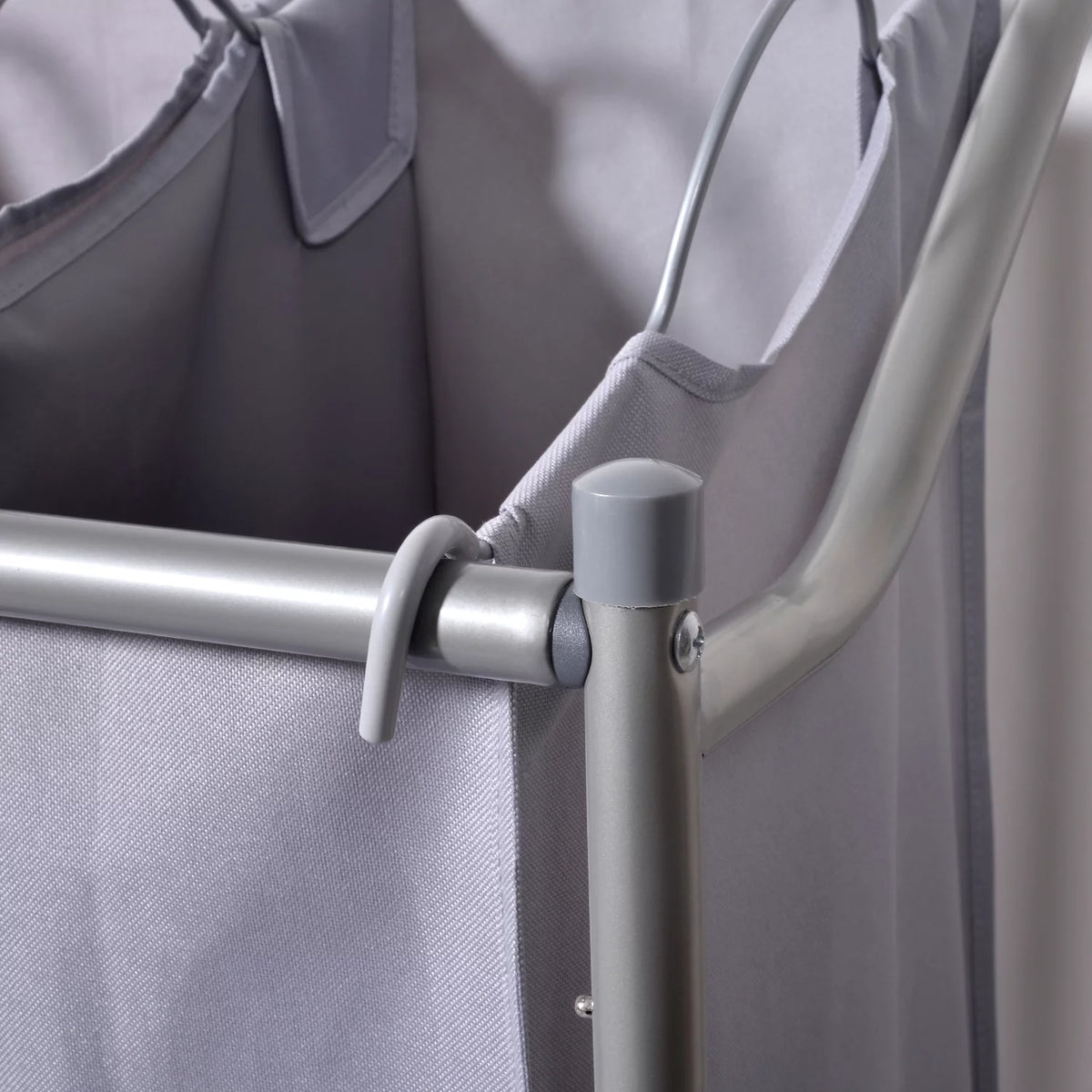 Rolling 4-Bag Laundry Sorter Cart with Wheels H797441