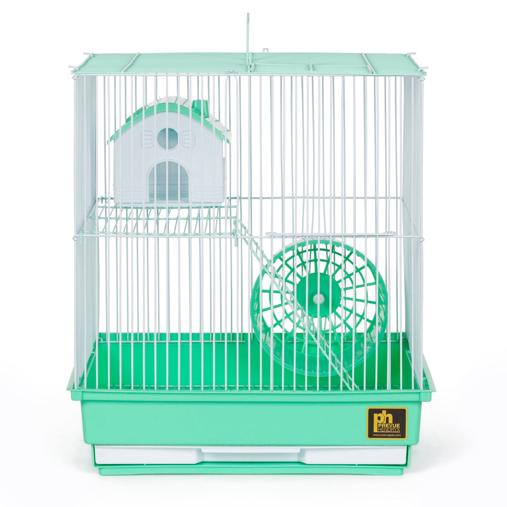 Two Story Hamster Cage Orange J7020