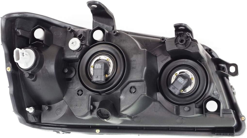 Passenger Side Headlight for 2001-2003 Toyota Highlander, Pack of 2 D554294