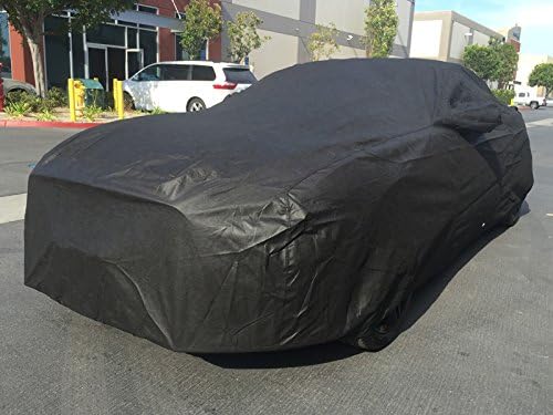 Black Car Cover Pack of 2 for Ford Mustang D51500