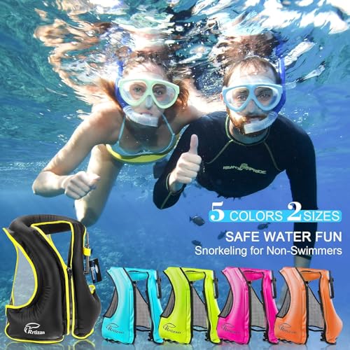 Inflatable Snorkel Vest for Adult S37106