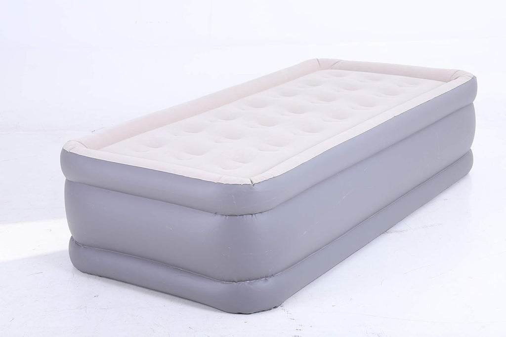 Single Air Mattress Camping Bed with Carry Bag & Repair Patch Kit R953817