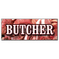 Butcher Banner Sign A7769