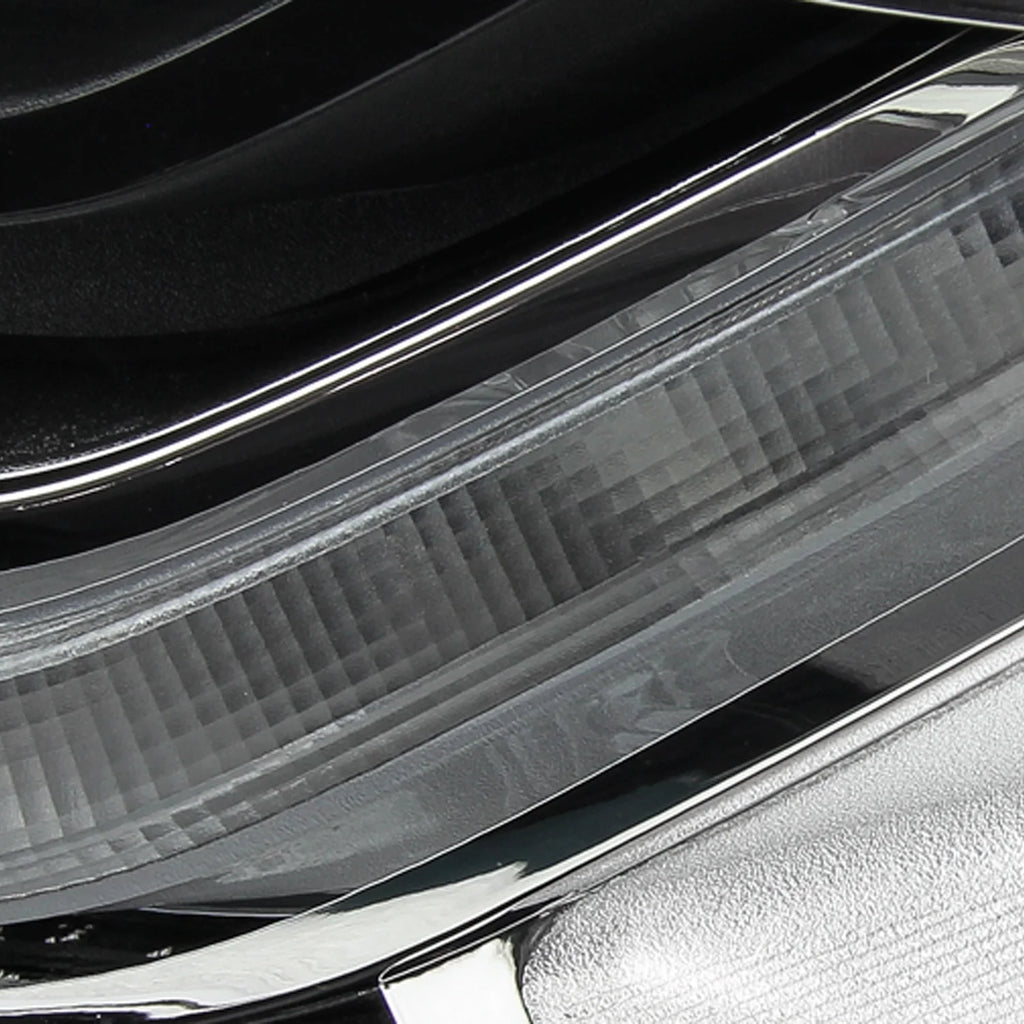 Chrome LED DRL Headlight Driver Left Side S91124