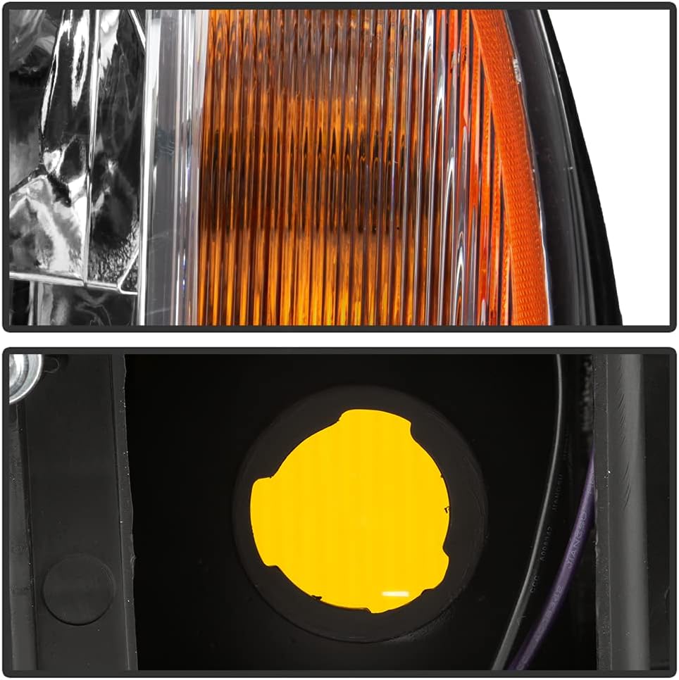 00-05 Cadillac Deville Headlights Headlamps Driver Passenger Side P469389