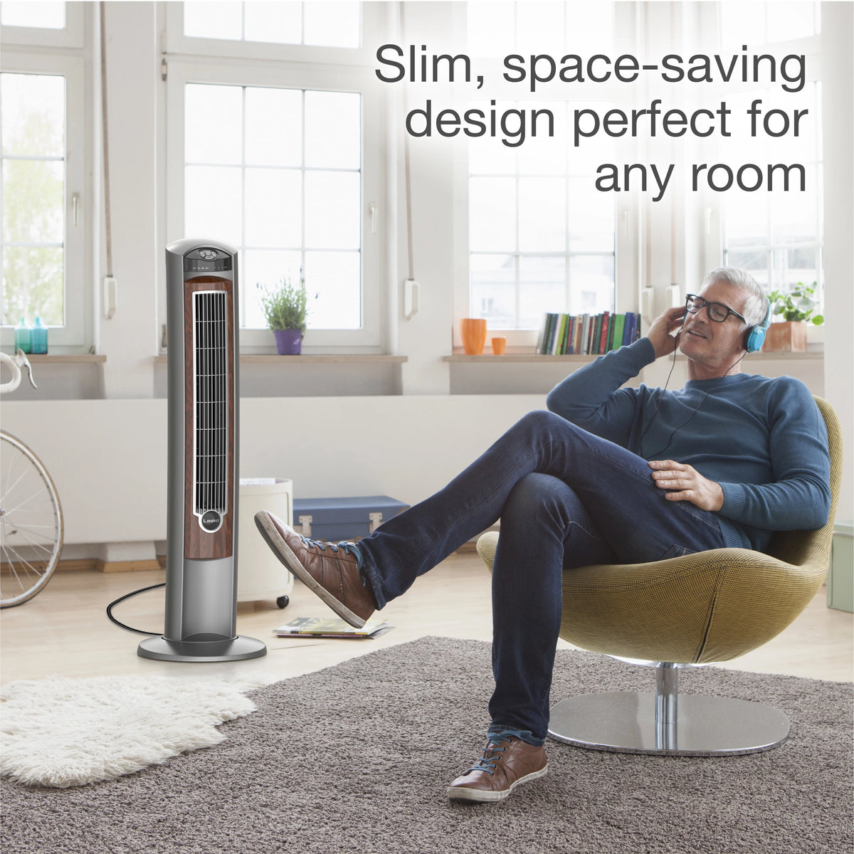 42 Tower Fan with Ionizer, Timer and Remote N761249