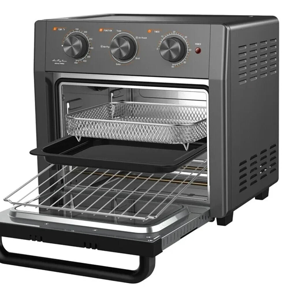 20Qt 5in1 Air Fryer Oven Toaster Combo Gray Z90446